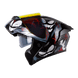 Casco moto xone 3000rs xmiley ng gr.cl abatible sun visor