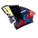 Casco moto hro 3480dv letter face az.os mr abatible con sun visor dot