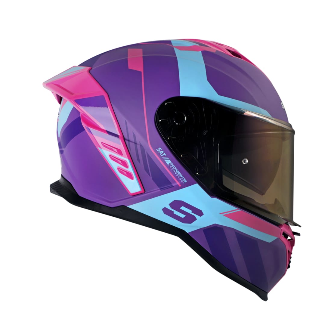 Casco moto shaft sh-598 GTR EMAN MR integral sun visor (V/SV/SP)