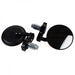 Espejos Moto Tope Puño Aluminio Tipo Cafe Racer KMT-381