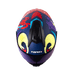 Casco moto hro 3480dv letter face az.os mr abatible con sun visor dot