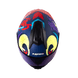 Casco moto hro 3480dv letter face az.os mr abatible con sun visor dot