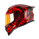 Casco moto hro 506 tribal ng rj integral norma DOT