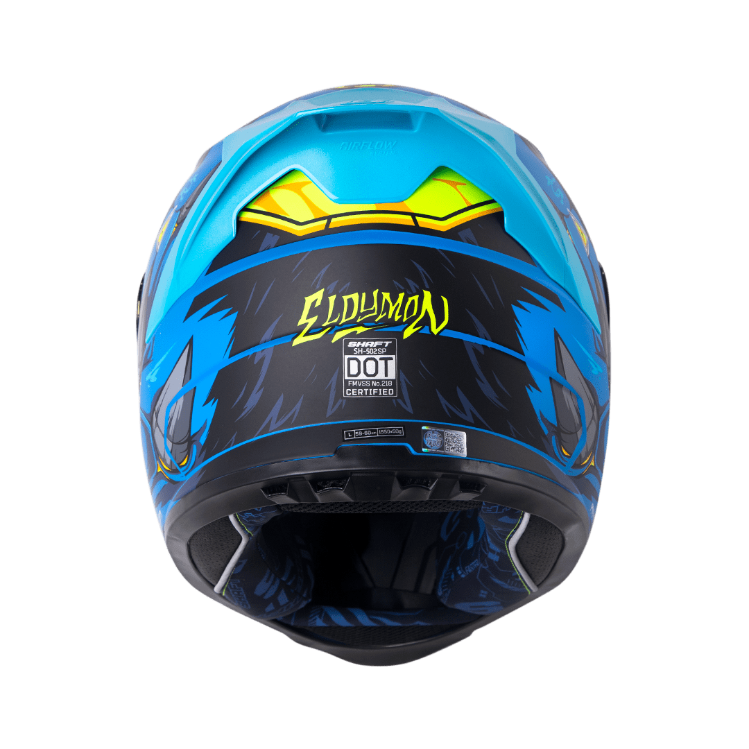 casco moto shaft 502sp eldymon az integral normal dot acreditado (V/SV)