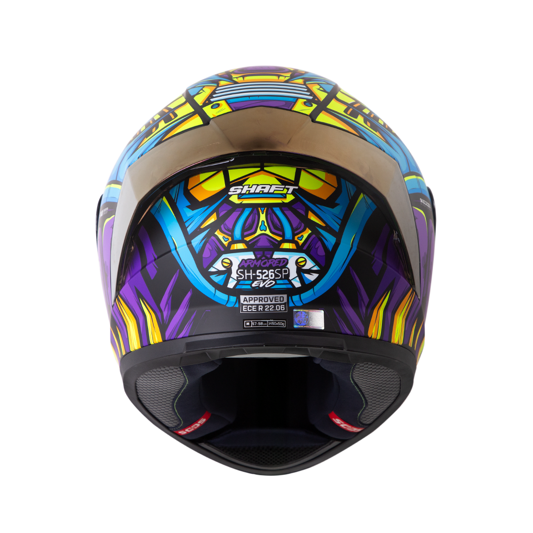 CASCO MOTO SHAFT 526SP ARMORED AZ MR INTEGRAL