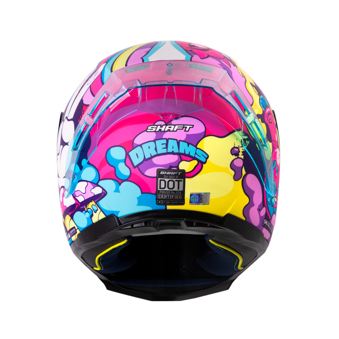 Casco moto shaft 562r dreams fc az integral