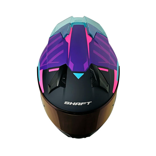 Casco moto shaft 560 evo fallou mr az integral