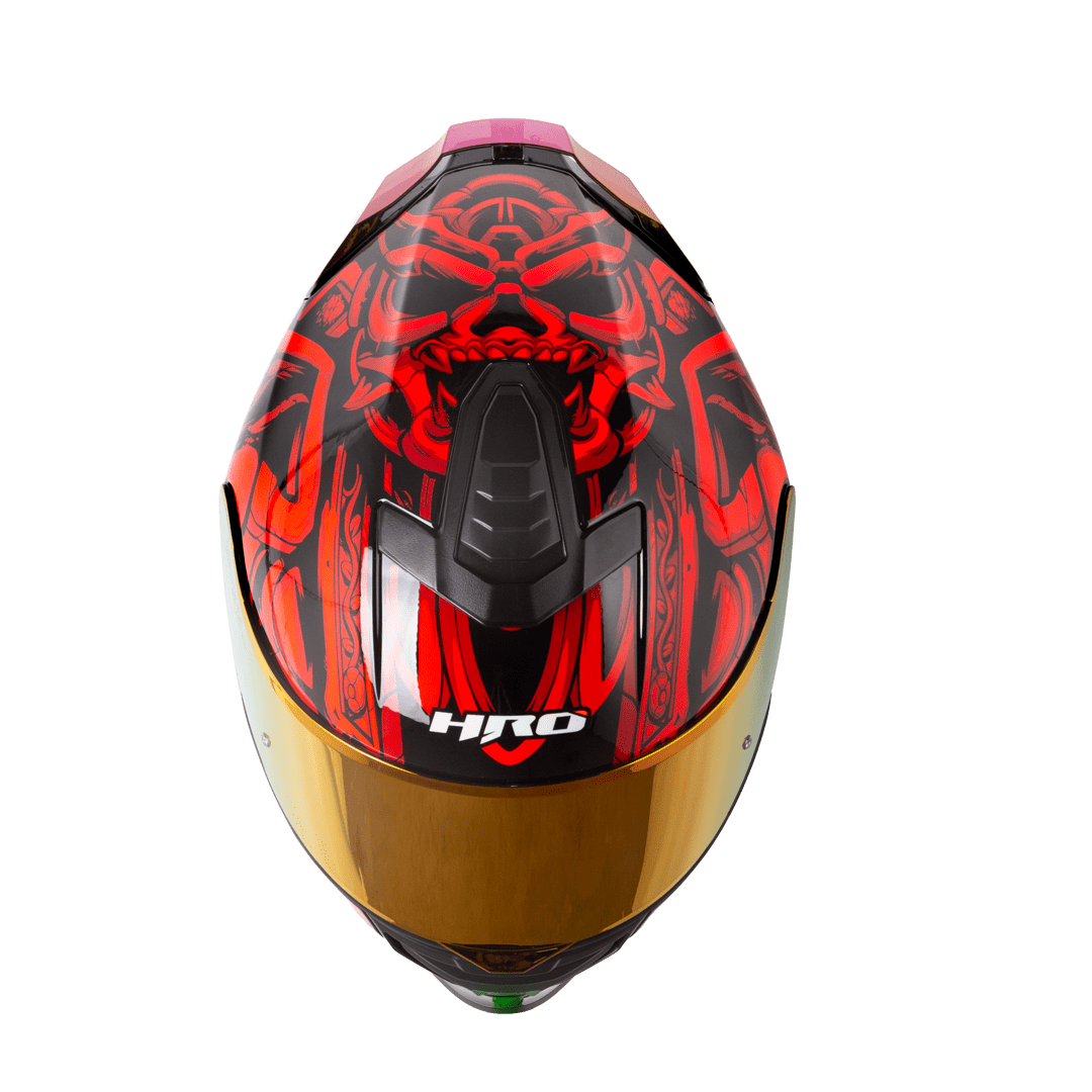 Casco moto hro 506 tribal ng rj integral norma DOT