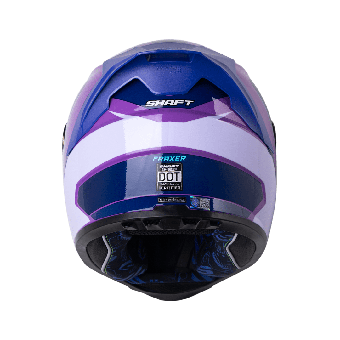 casco moto shaft 502sp fraxer mr integral normal dot acreditado (V/SV)
