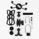 Soporte para celular y cámaras belta moto pro volantes 22 y 28mm + cargador usb