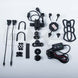 Soporte para celular y cámaras belta moto pro volantes 22 y 28mm + cargador usb