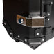 Maletas laterales para moto 4rs v39 v2 aluminio black 72 litros universal desmontables