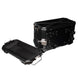 Maletas laterales para moto 4rs v39 v2 aluminio black 72 litros universal desmontables