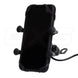 Soporte para celular moto jg con cargador base para espejos o tornillos