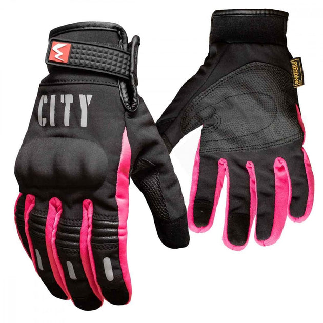 Guante Madbike City Rosa Mujer