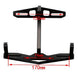 placa base porta patente para moto cola metal deportivo con soporte de intermitentes