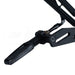 placa base porta patente para moto cola metal deportivo con soporte de intermitentes