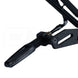 placa base porta patente para moto cola metal deportivo con soporte de intermitentes
