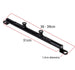 Barra Central Para Volante Moto Metal Cnc Ajustable