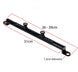 Barra Central Para Volante Moto Metal Cnc Ajustable