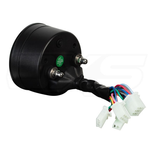 Tablero digital para moto 3,7 pulgadas hibrido con pantalla tacómetro velocimetro odometro
