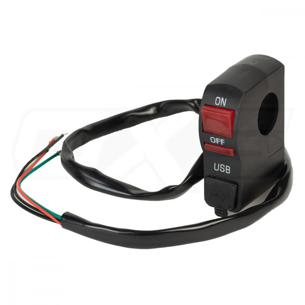 INTERRUPTOR ON OFF + USB VOLANTE 2938 (100)