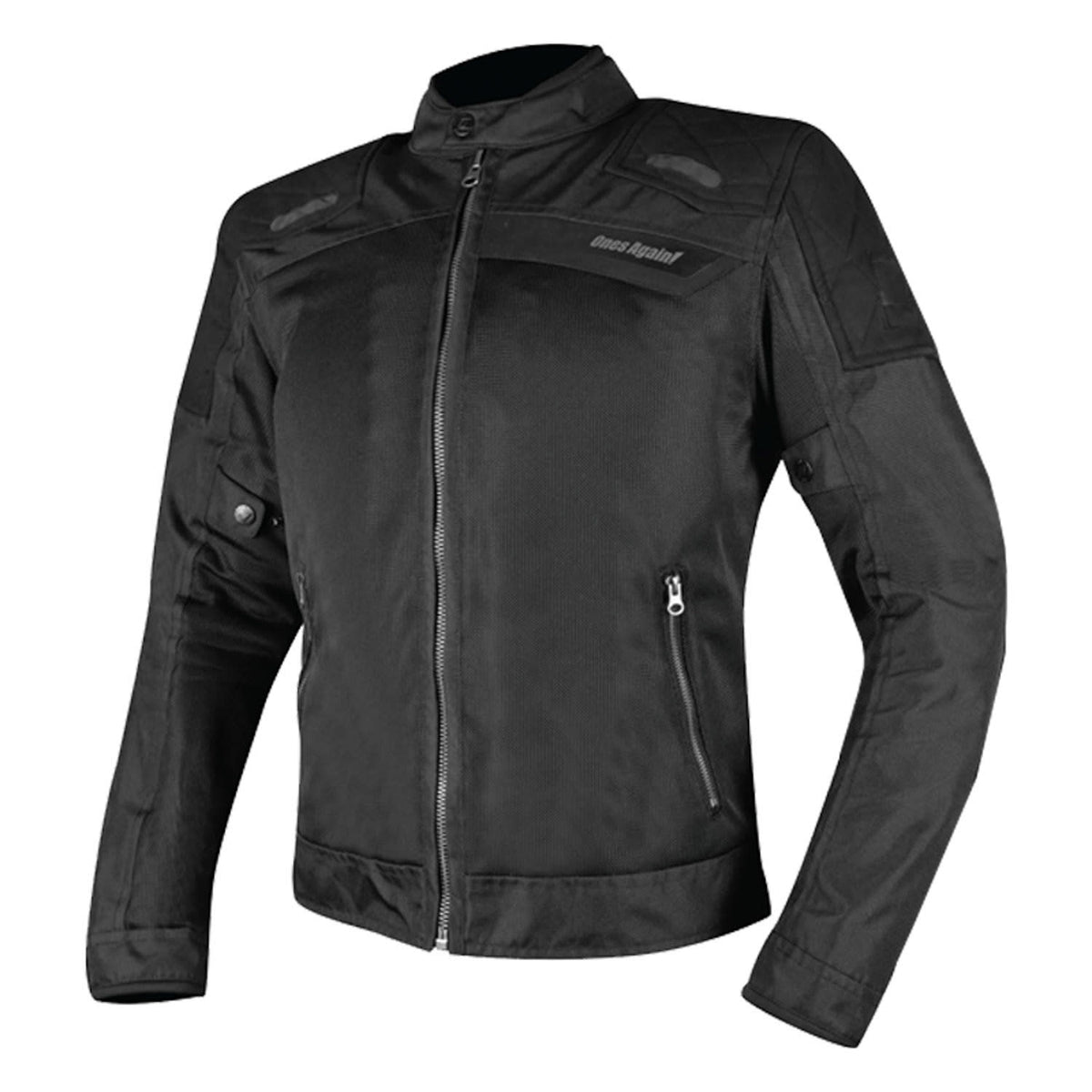Chaqueta moto ones again sj01 verano con protecciones negra