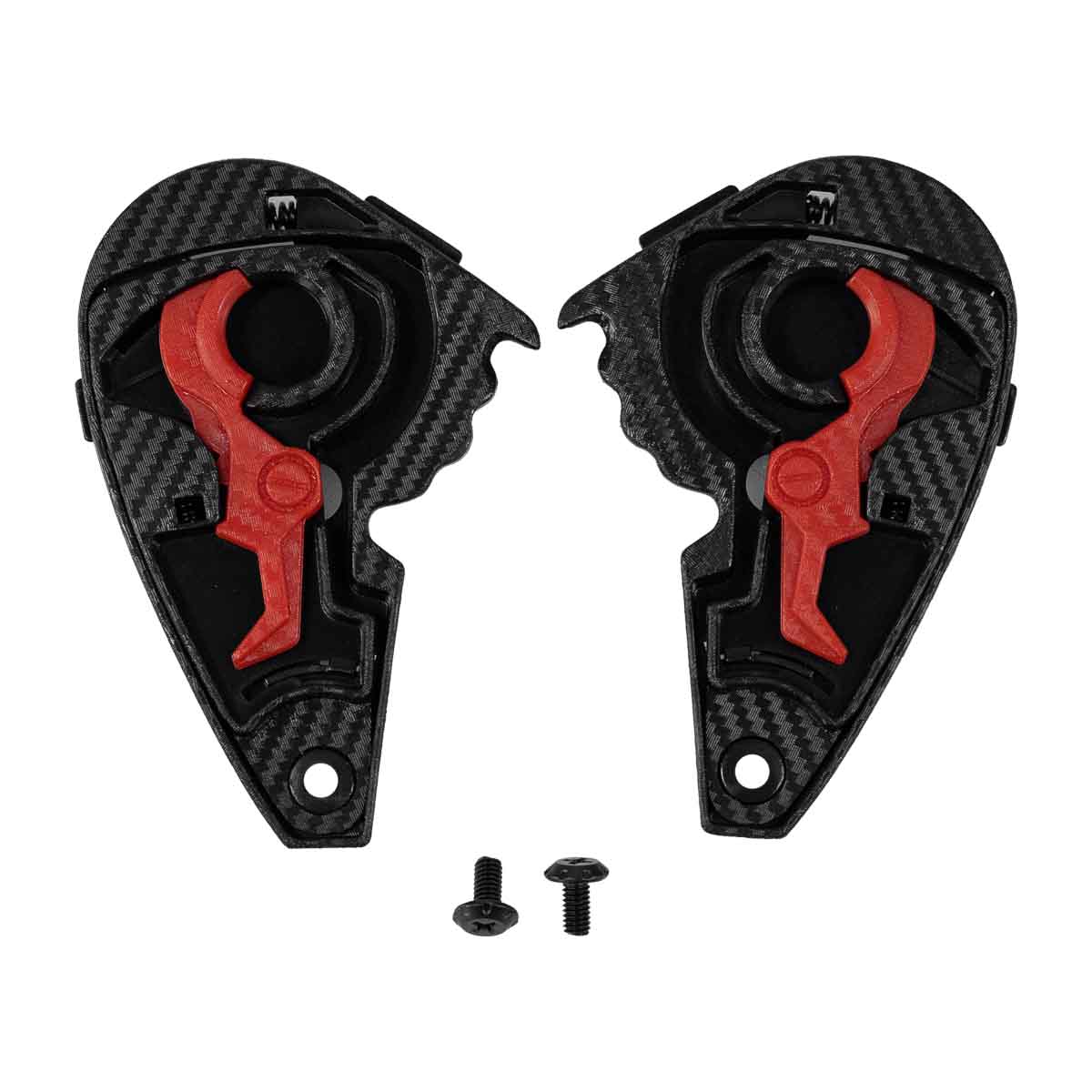 Sistema de fijacion de visor repuesto para casco moto shaft 526sp