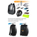 Mochila para moto motocentric rigida expandible de 29 a 45 litros mc-0123