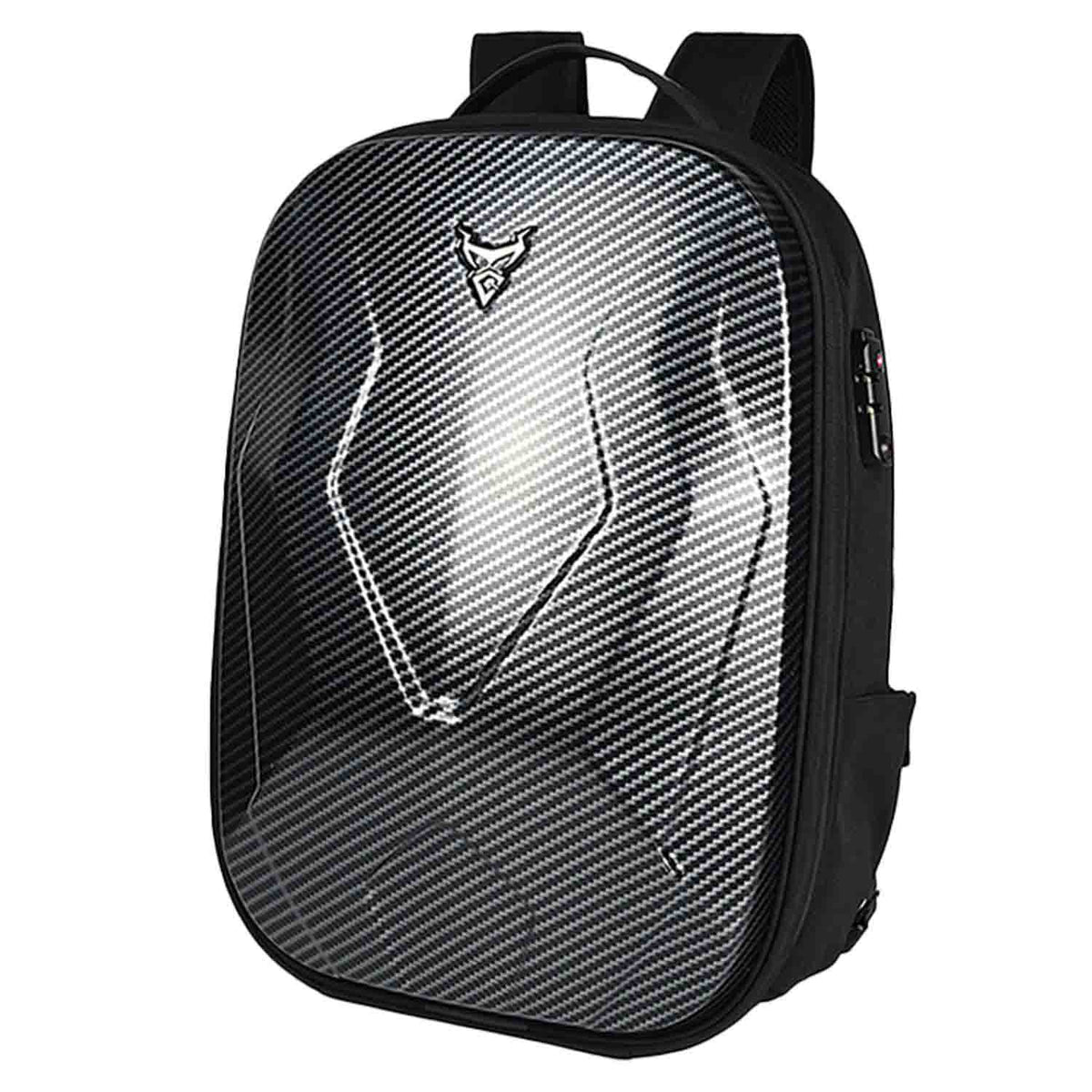 Mochila para moto motocentric rigida expandible de 29 a 45 litros mc-0123