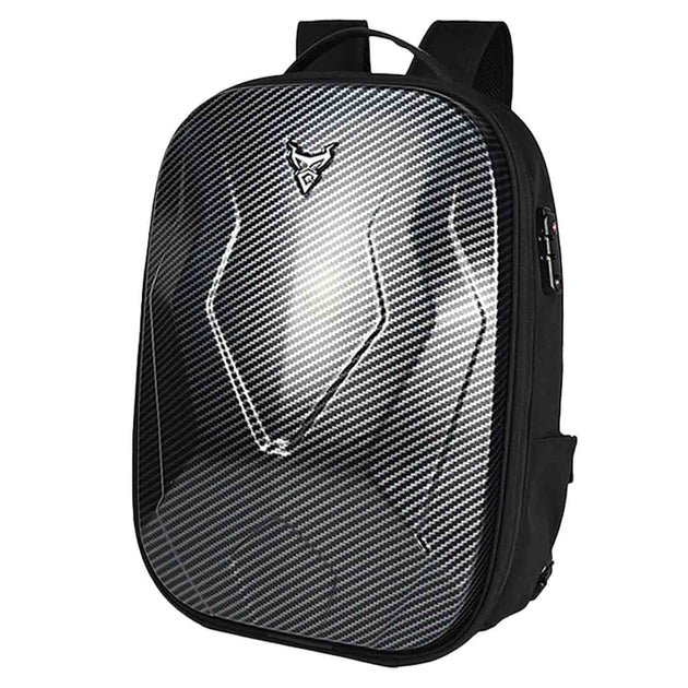 Mochila para moto motocentric rigida expandible de 29 a 45 litros mc-0123