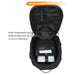 Mochila para moto motocentric rigida expandible de 29 a 45 litros mc-0123