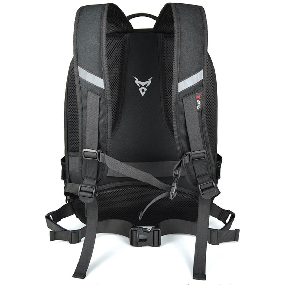Mochila para moto motocentric rigida expandible de 29 a 45 litros mc-0123