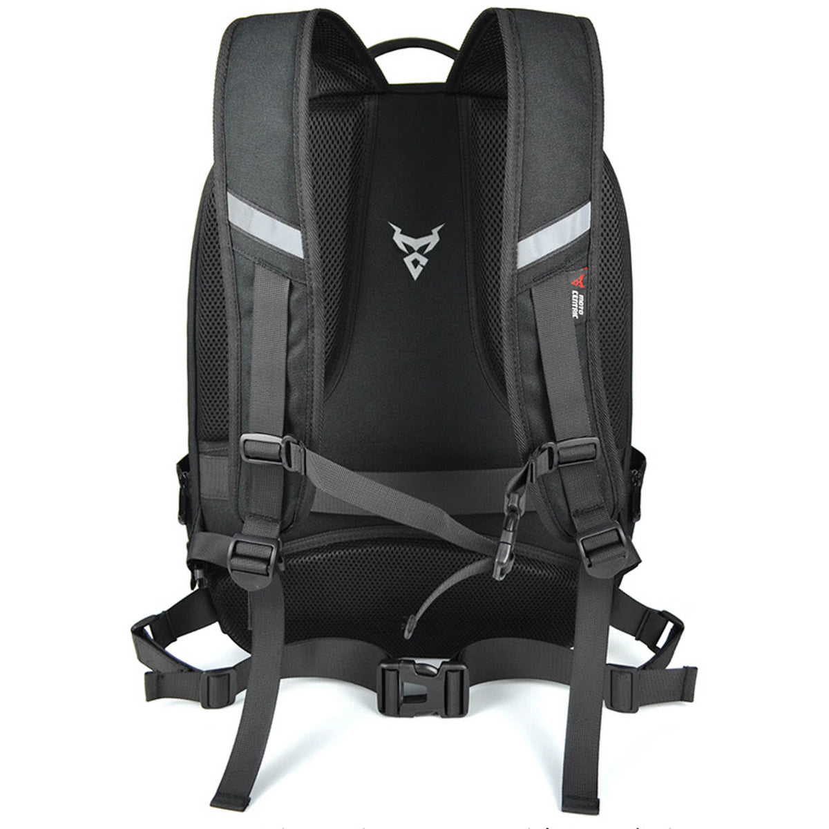 Mochila para moto motocentric rigida expandible de 29 a 45 litros mc-0123