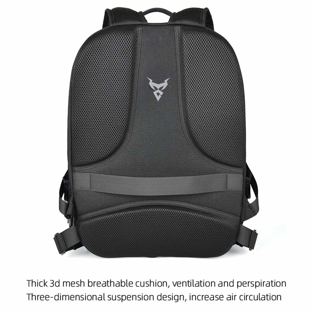 Mochila para moto motocentric rigida expandible de 29 a 45 litros mc-0123