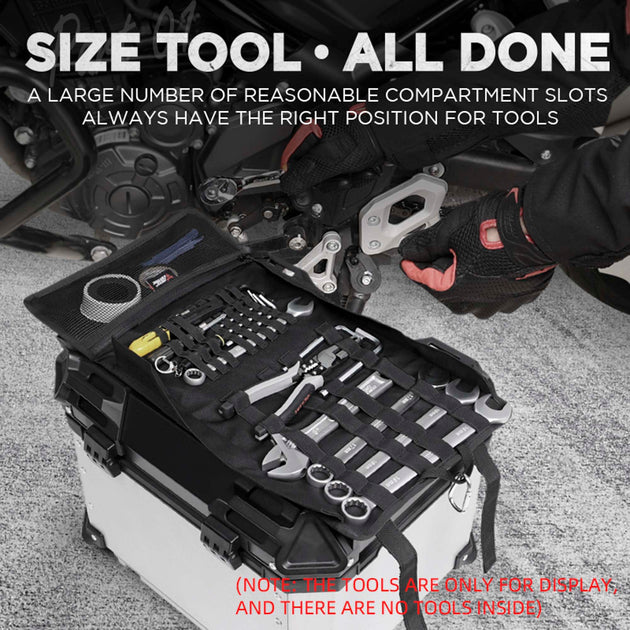 Bolso porta herramientas motocentric portatil para moto