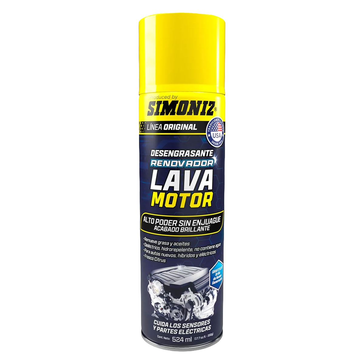 Simoniz lava motor en seco spray 524ml