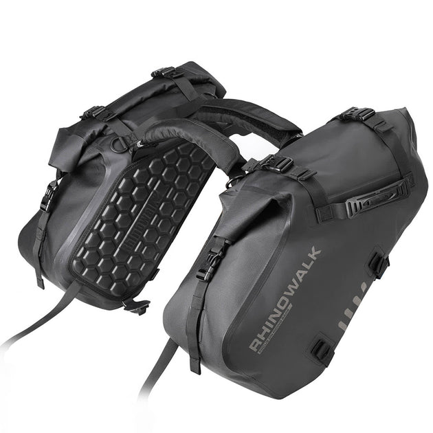 Bolsos laterales para moto Rhinowalk MT1428 28 litros impermeable