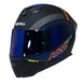 VISOR MICA DE REPUESTO PARA CASCO MOTO HRO 511 C/PIN IR.AZ