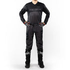 Traje para moto tiger tacing tr 5.5s gris/negro motocross enduro