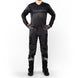 Traje para moto tiger tacing tr 5.5s gris/negro motocross enduro