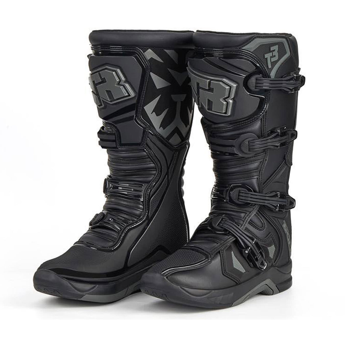Botas para moto tr tiger mtr-t3 ng para motocross enduro
