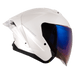 Casco moto shaft 246sp solid bl.pr abierto