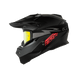 Casco moto hro MX03 solid ng rj enduro motocross offroad