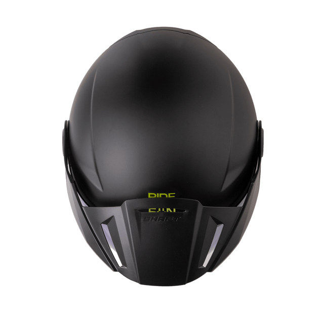 Casco moto shaft 212 solid ng am.n abierto jet