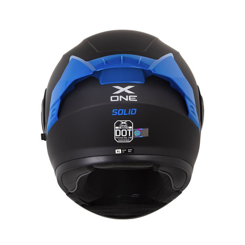 Casco moto xone 3000rs solid ng az abatible sun visor