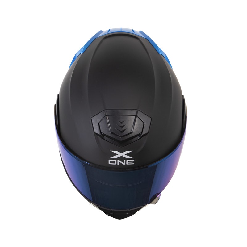 Casco moto xone 3000rs solid ng az abatible sun visor