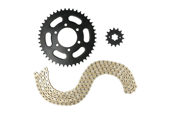 KIT TRANSMISION YAMAHA XTZ 150 (20-) (DORADO) (R) / YAMAHA MOTOS