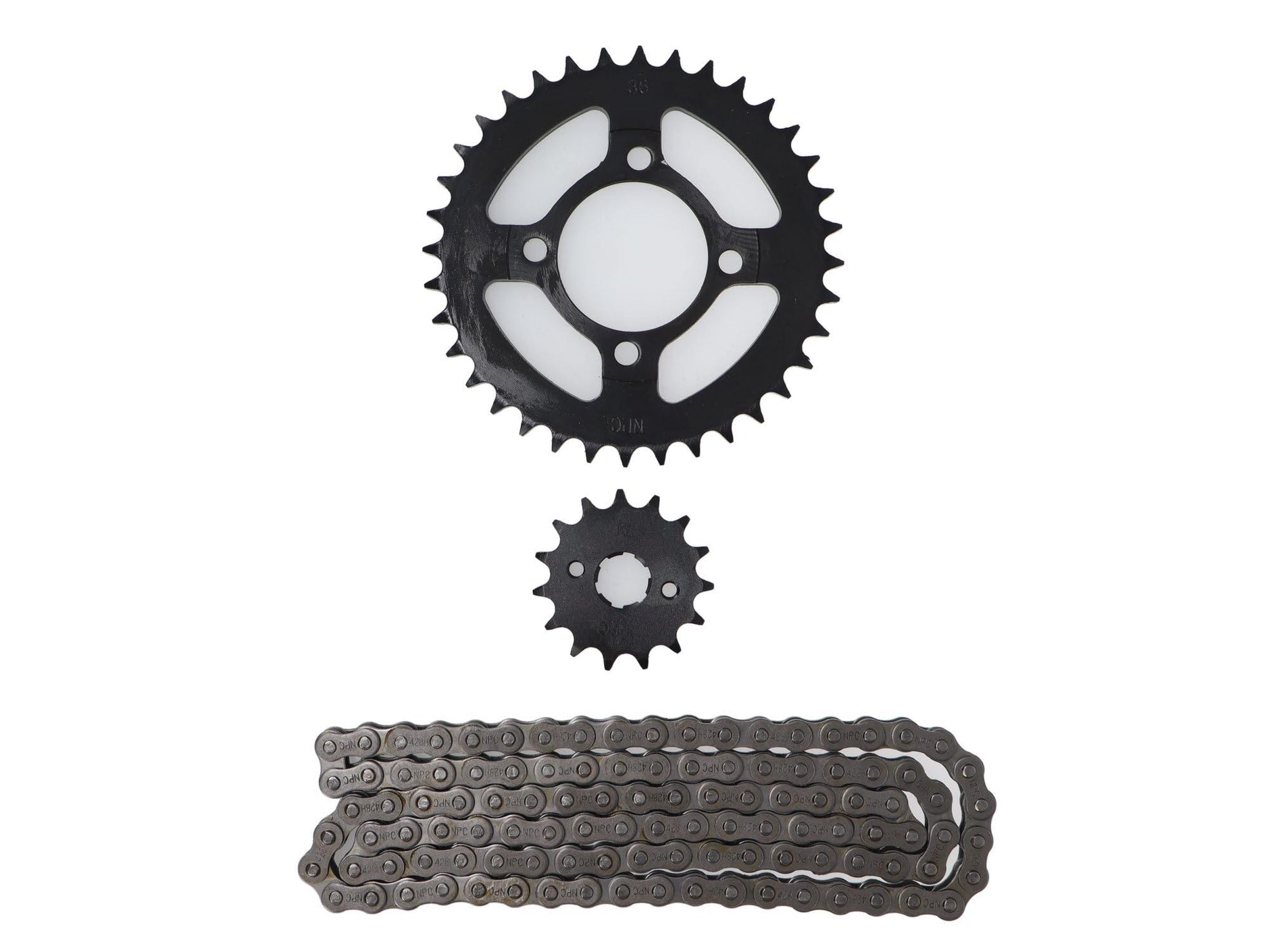 KIT TRANSMISION CHINA R (15T-36T) (428HX110) / MOTO CHINA