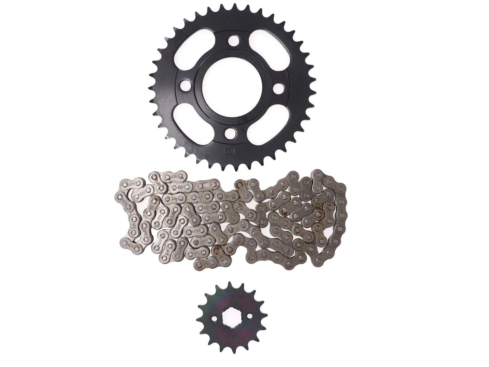 KIT TRANSMISION HONDA CG 125(16/39) (428H-120) / MOTO CHINA